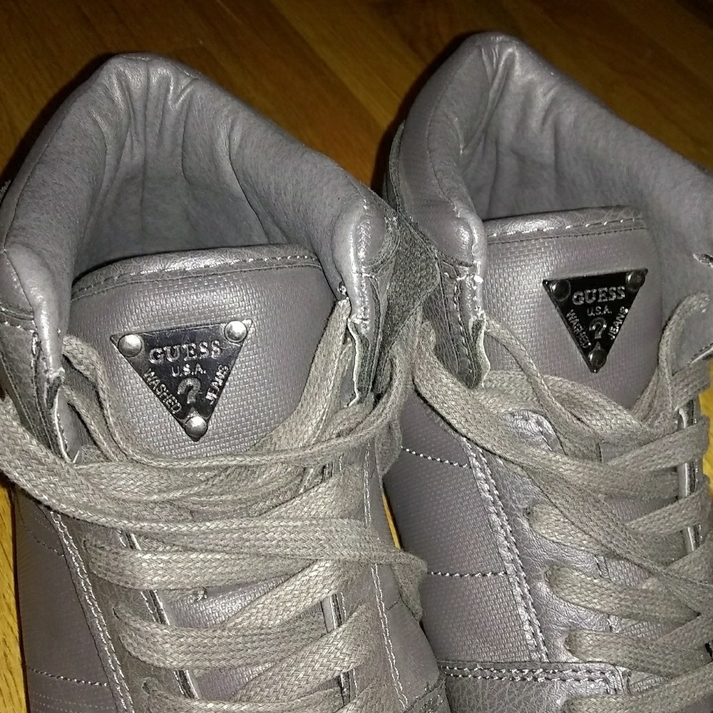 Men's Guess Leather Sneaker/Boot